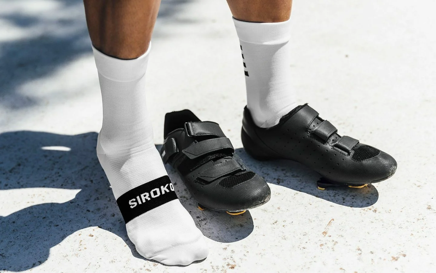 Calcetines ciclismo on sale blancos