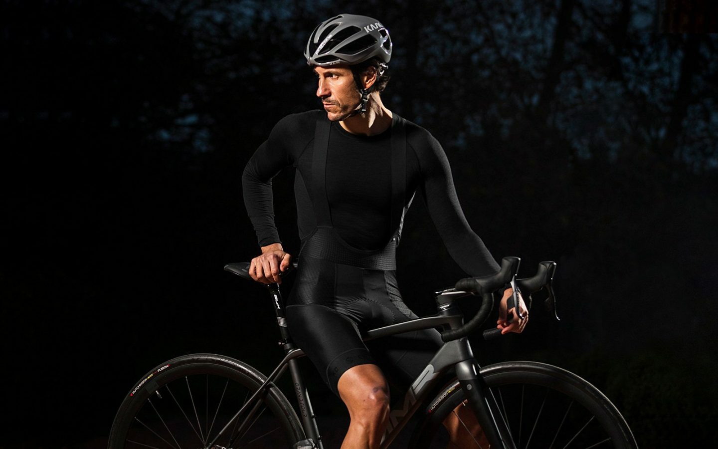 maillot de vélo homme temps frais - hiver