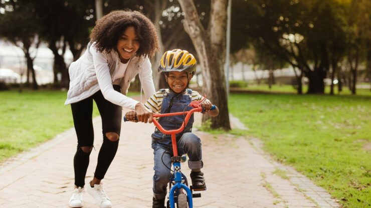 Benefícios do ciclismo para as crianças