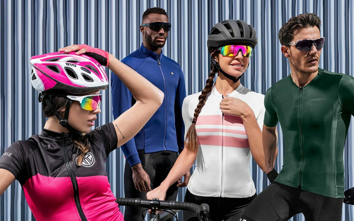 Sunglasses Triathlon Cycling Helmet Sun Glasses Biking Pink White Men Women BIke 