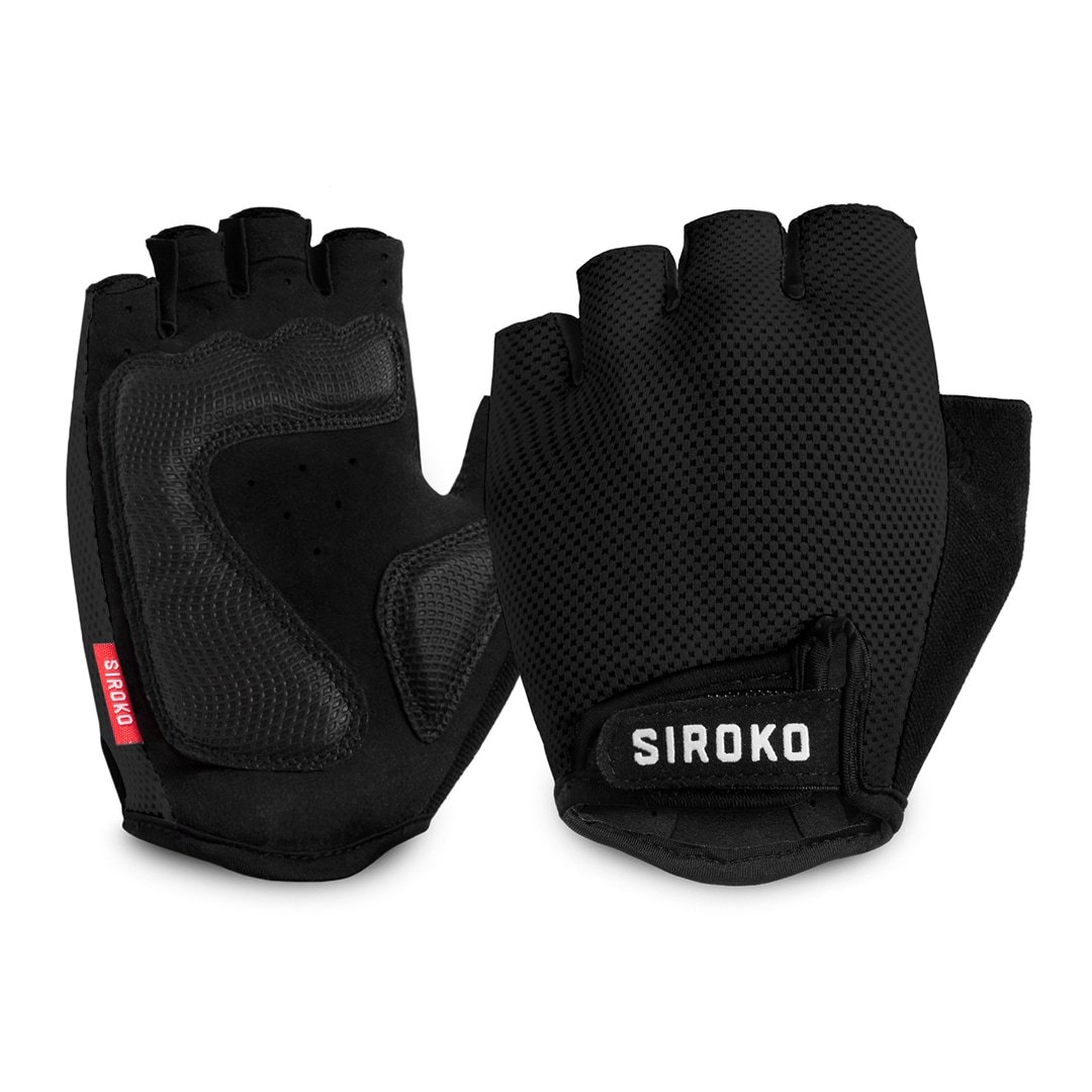 Cycling gloves summer X Tech Gel Black 