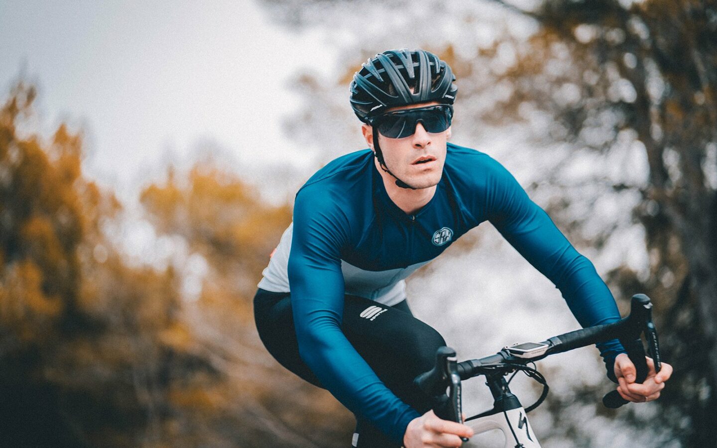 Maglia ciclismo autunnale sale