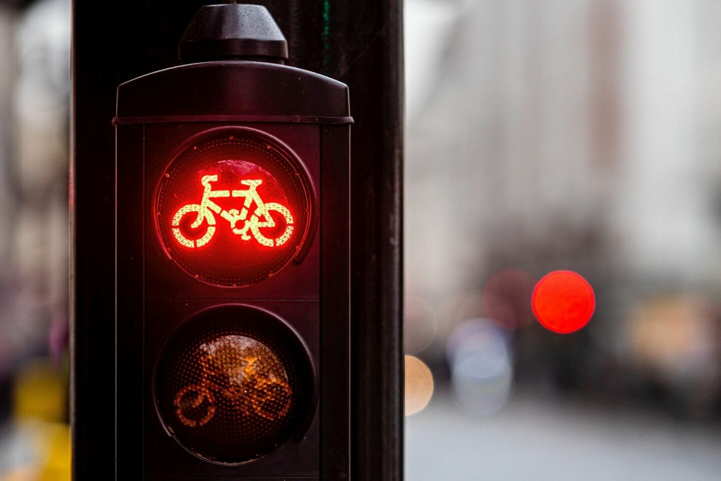 red light bicycle