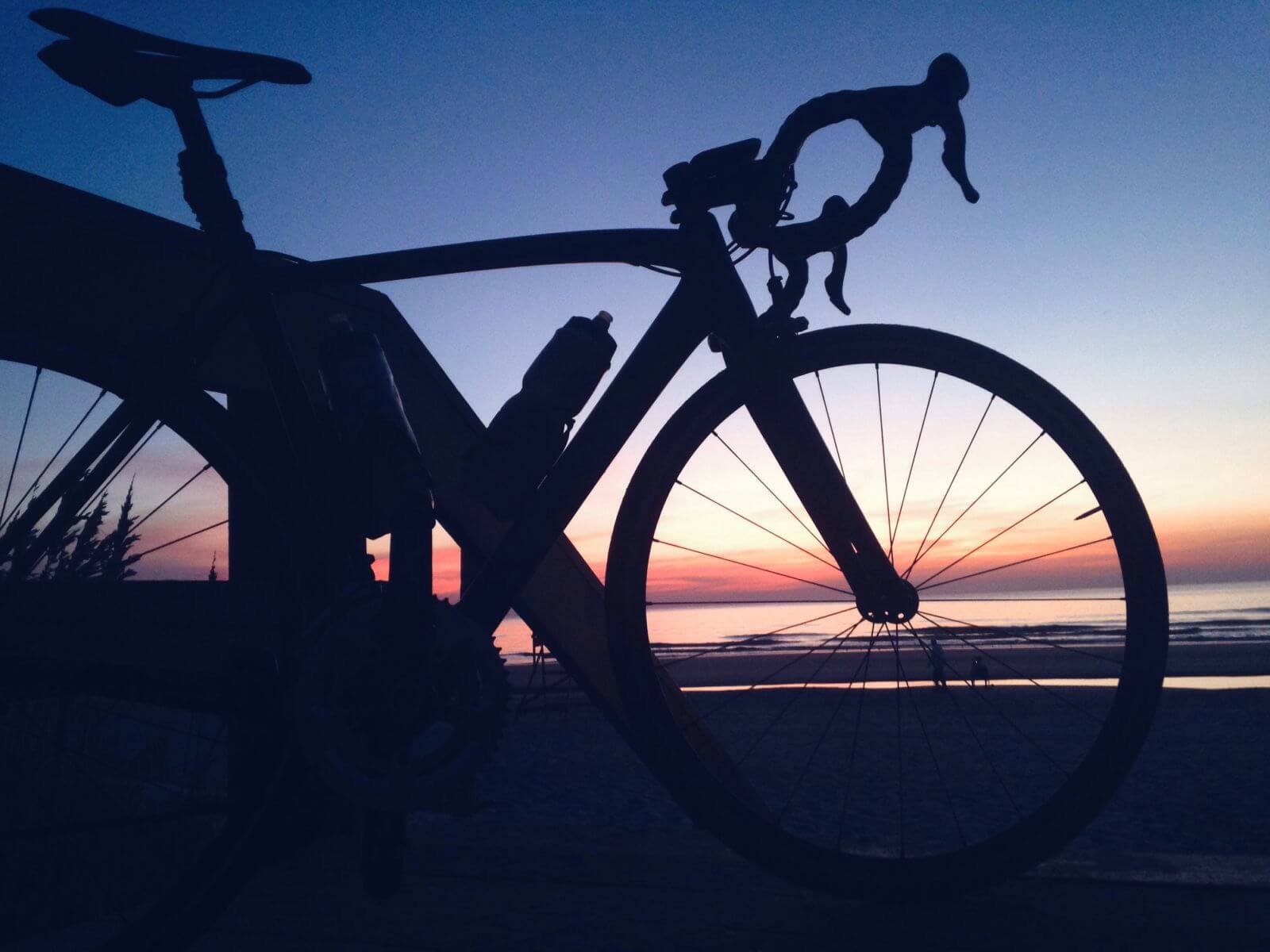 sunset bike