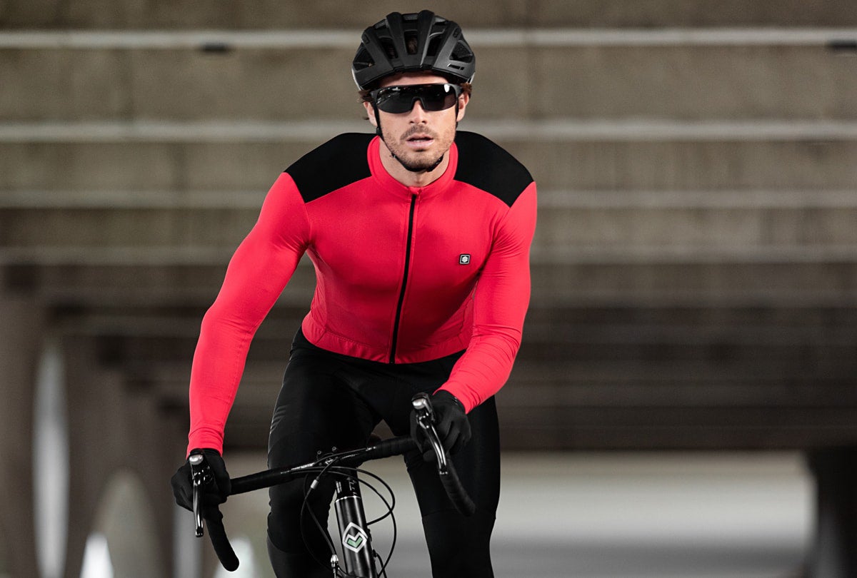 Brand New Cyclo Cross Fleece Thermal cycling Long Sleeve Jersey