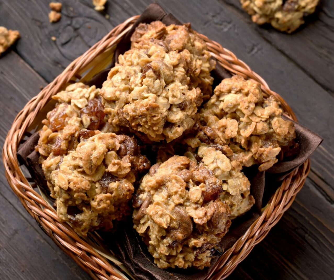 oats waltnut cookies