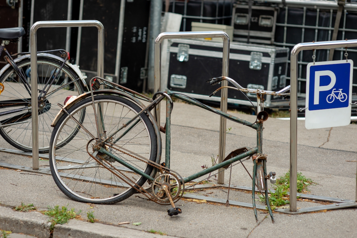 How to recycle used bike parts