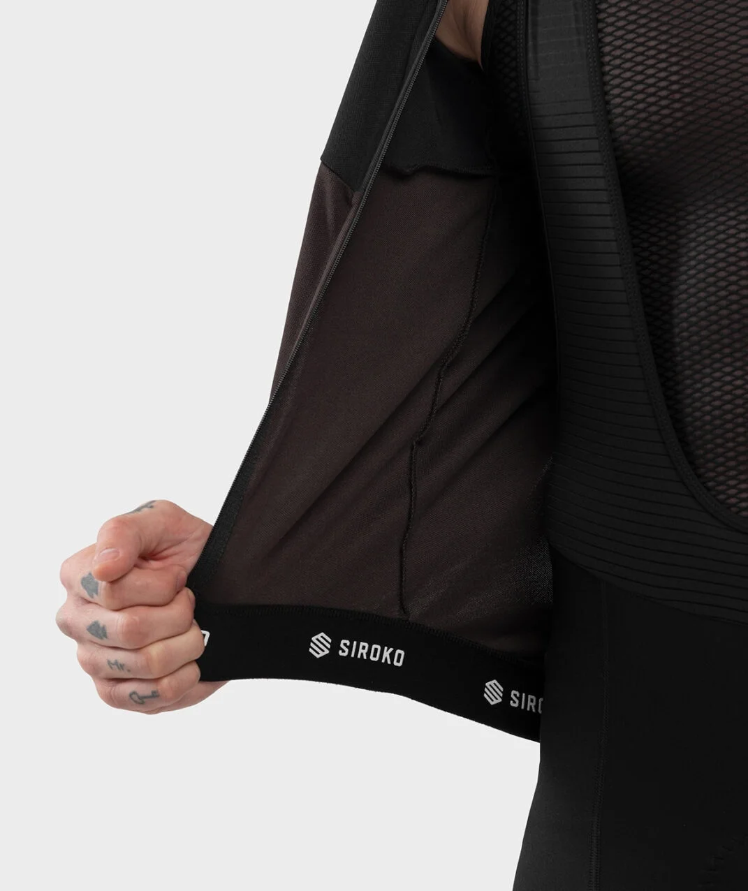 Camiseta interior lana merino hombre ciclismo SRX Compact SIROKO