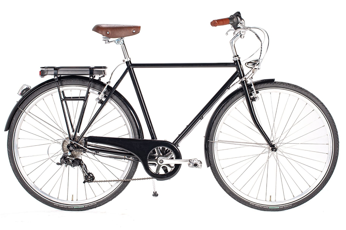 capri berlin electric urban bike black 7v