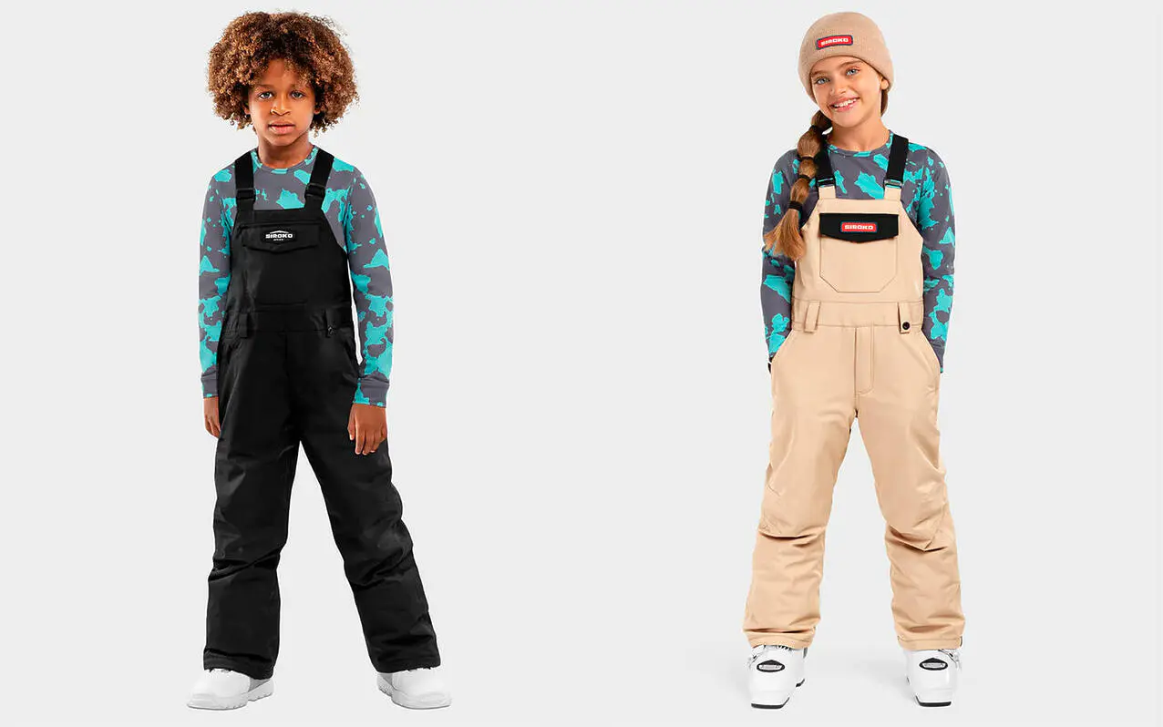 Grandissons ensemble : les vêtements Siroko pour filles et garçons snow kids