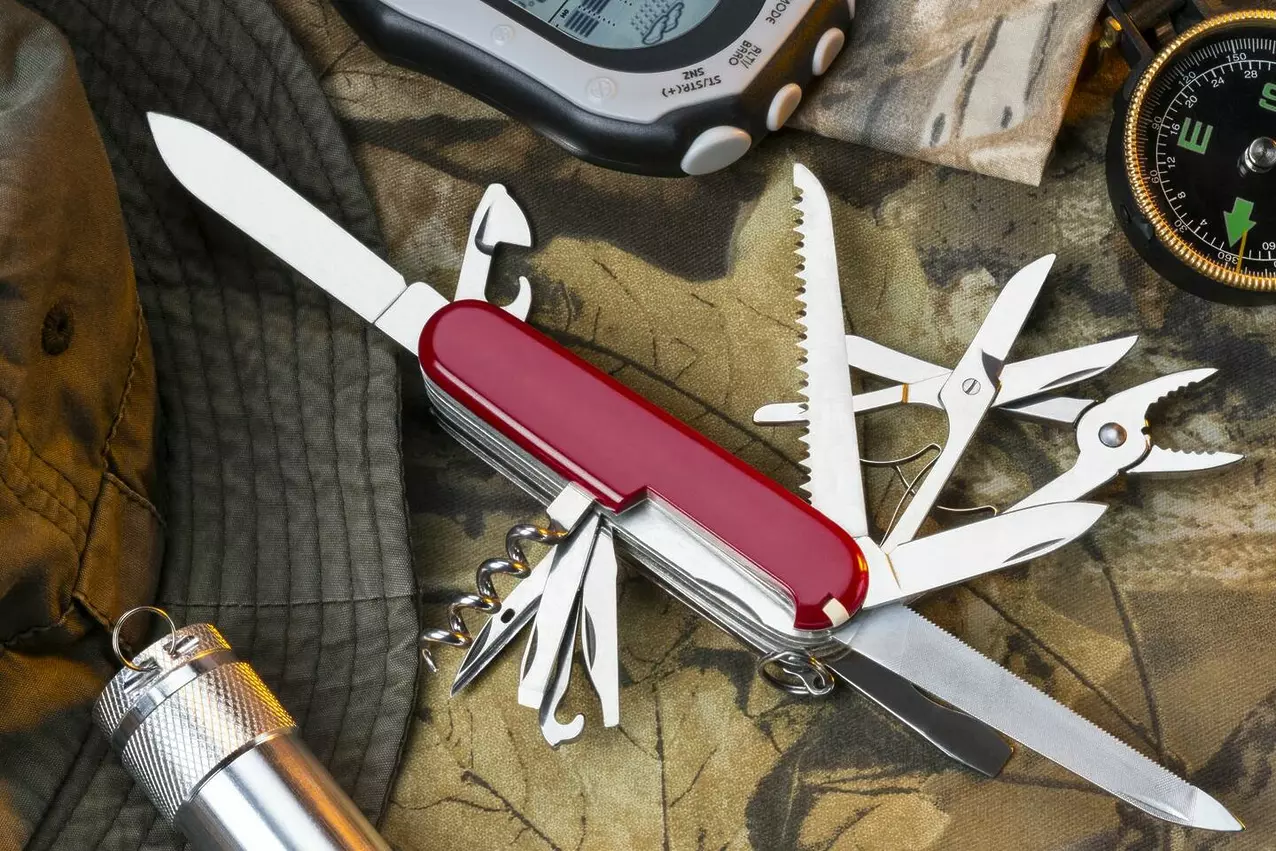 Packing essentials for hiking, trekking and outdoor activities (depending on the route) swiss army knife 2025 03 18 14 51 28 utc