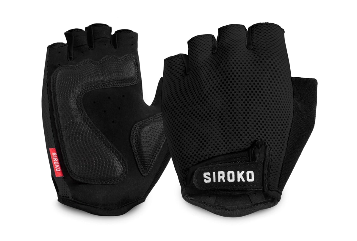 CYCLING MITTS SIROKO AERO BLACK SIROKO