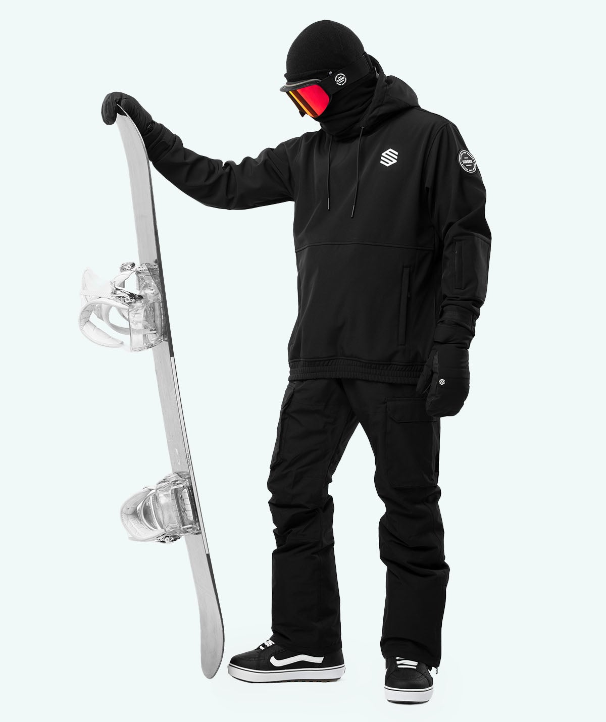 black snowboard jackets